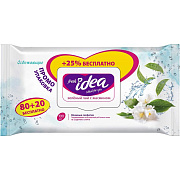 IDEA Fresh Салфетки влажные с клапаном 80 шт+20/24