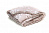 Одеяло 155*195 2 kg лиловый с молнией 0111+упаковка