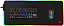 Коврик для мыши Defender XXL hub light RGB 780x300x4 мм black