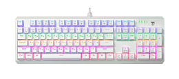 Клавиатура T-line Axis RU white механическая