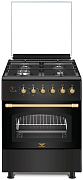 Комбинированная плита Falkenberg GE-601 black rustico