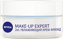 NIVEA Крем-флюид увлажняющий Make-Up Expert для нормальной и комбинированной кожи 50 мл/12