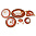 Версаче Сервиз чайно-столовый 12 персон 83 предмета 83-N-608R красный/1