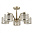 Люстра подвесная 2488-5PD590*H300 5*E14*40W
