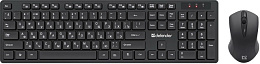 Набор клавиатура + мышь Defender Lima C-993 RU black