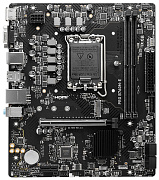 Материнская плата MSI PRO B760M-E/LGA 1700/2xDDR5/4xSATA/1xM.2/1xPCI-E4.0x16/1xPCI-E 4.0x1/Micro-ATX