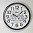 Часы настенные La Minor 96898-2 black
