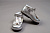 Туфли для девочки RK 1018 серебро
