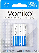 Батарейка Voniko Alkaline Ultra АА LR6 BL2 1.5 v 2 шт/20