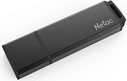 Флеш диск Netac USB2.0 64Gb U351 black