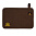 Коврик 49.5*33 см с вышитым логотипом Банные штучки коричневый/1