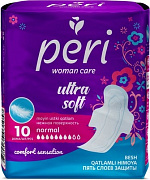 PERI Прокладки гигиенические Ultra Normal Soft 10 шт/24