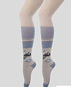 Колготки для мальчика Para Socks K1D30 светло-серый