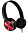 Наушники Pioneer SE-MJ532-R 1.2м Red/Black проводные
