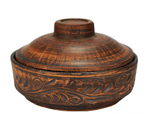 Вьюнок Кокотница с крышкой №2 250 мл 9*12 см/18
