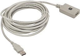 Кабель Defender Активный USB-удлинитель USL111 USB2.0 AM-AF. repeater 5м