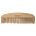 VORTEX Расческа деревянная гребень 16*5 см с деревянными зубчиками/30