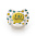 Силиконовая соска-пустышка ортодонтической формы с колпачком Baby pacifier 0-12 месяцев 144 шт/12 шт