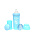 Бутылочка антиколиковая Twistshake для кормления 260 мл пастельный синий