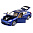 Машинка ТМ Автопанорама металлическая Porsche Panamera S 1:24 синий в/к 24.5*12.5*10.5 см