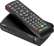 Цифровой ресивер Сигнал эфир HD-215 black