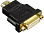 Адаптер DVI Hama H-34036 DVI-D(f) dual link/HDMI19 (m) Позолоченные контакты