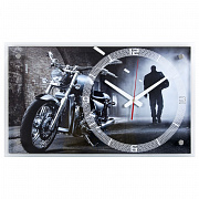 Часы настенные Мотоцикл в ночи 6036-118