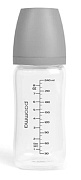 Бутылочка для кормления Paomma 0+ 240 мл Light grey
