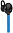Гарнитура Awei A825BL Bluetooth Blue