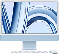 Моноблок Apple iMac 24" M3 8-core 8/8 core/8Gb/256GbSSD/blue