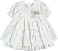 Платье Monna Rosa 24035 белый