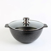 Granit Perfection black gold Казан для плова 4 л с крышкой/4