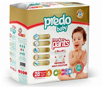 Подгузники-трусики Predo Baby №6 15+ кг 28 шт