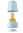Набор аксессуаров с латексной соской Bibs Bottle Kit Baby Blue