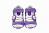 Босоножки Teo Bebe 107 фиолетовый