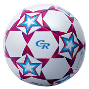 Мяч футбольный City Ride 3-слойный размер 5 22 см белый/красный/синий