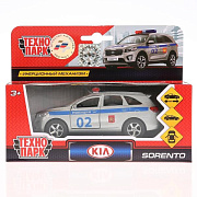 Машина Технопарк Kia Sorento prime полиция 12 см инерция