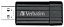 Флеш диск Verbatim 32Gb PinStripe 49064 USB2.0 Black