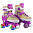 Роликовые коньки-квадры City-Ride размер М 34-38 фиолетовый