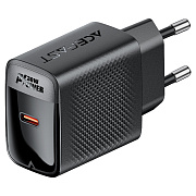 Сетевое зарядное устройство AceFast A102 30W 1C black