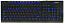 Клавиатура A4Tech KD-800L Black USB slim Multimedia LED