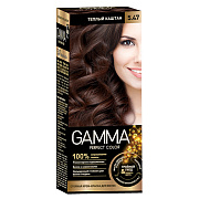 GAMMA Крем-краска 5.47 Тёплый каштан 50 мл/20