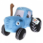 Мягкая игрушка Синий трактор 18 см