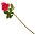 Искусственный цветок Роза 10*10*52 см