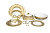 Prouna Сервиз столовый 6 персон 26 предметов Carlsbad Queen Creme Gold/1