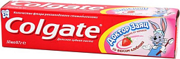 COLGATE Зубная паста Заяц детская клубника 50 мл/48