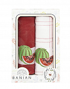 Полотенце кухонное Banian Premier 2 шт 50*70 арбуз