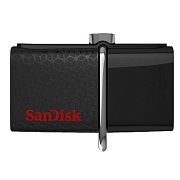 Флеш диск Sandisk 16Gb Ultra Dual SDDD2-016G-GAM46 USB3.0 Black
