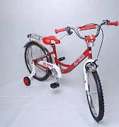 Велосипед двухколесный Dk Bike 20 красный/белый/чёрный