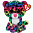 Мягкая игрушка Beanie Boo's Dotty Леопард 40 см многокрасочный